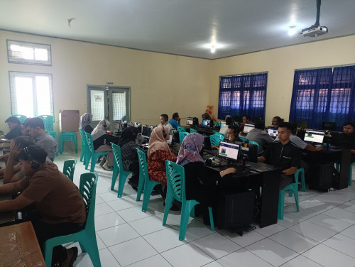 SMK KORPRI Majalengka MELAKSANAKAN KEGIATAN UJIAN UKBI (Uji Kemahiran Berbahasa Indonesia )