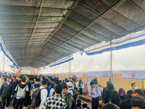 Dinas Ketenagakerjaan Koperasi UKM Kabupaten Majalengka Bekerja Sama dengan SMK KORPRI Majalengka ge