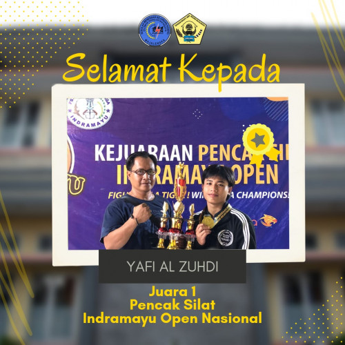 Siswa SMK KORPRI Majalengka berhasil menyabet medali emas dalam ajang Pencak Silat Indramayu Open 20